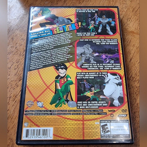 TEEN TITANS Playstation 2 Game - Picture 2 of 3